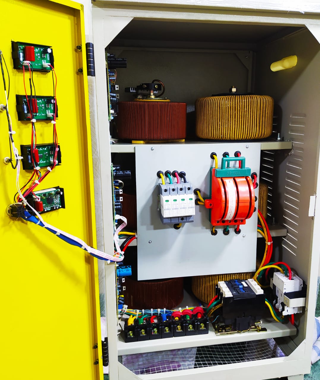 Voltec 3-Phase Stabilizer for Elevators, Sensitive Equipment & Mains Line